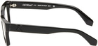 Off-White Black Clip On Sunglasses