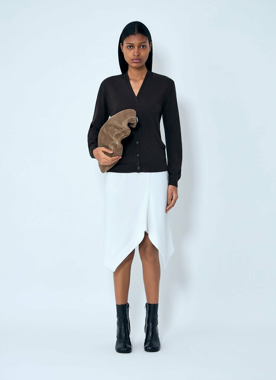 Lemaire Twisted V Neck Cardigan