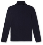 Giorgio Armani - Slim-Fit Cashmere-Blend Rollneck Sweater - Blue