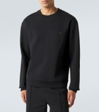 Valentino VGold cotton-blend jersey sweatshirt