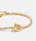 Bottega Veneta Knot gold-plated sterling silver bracelet