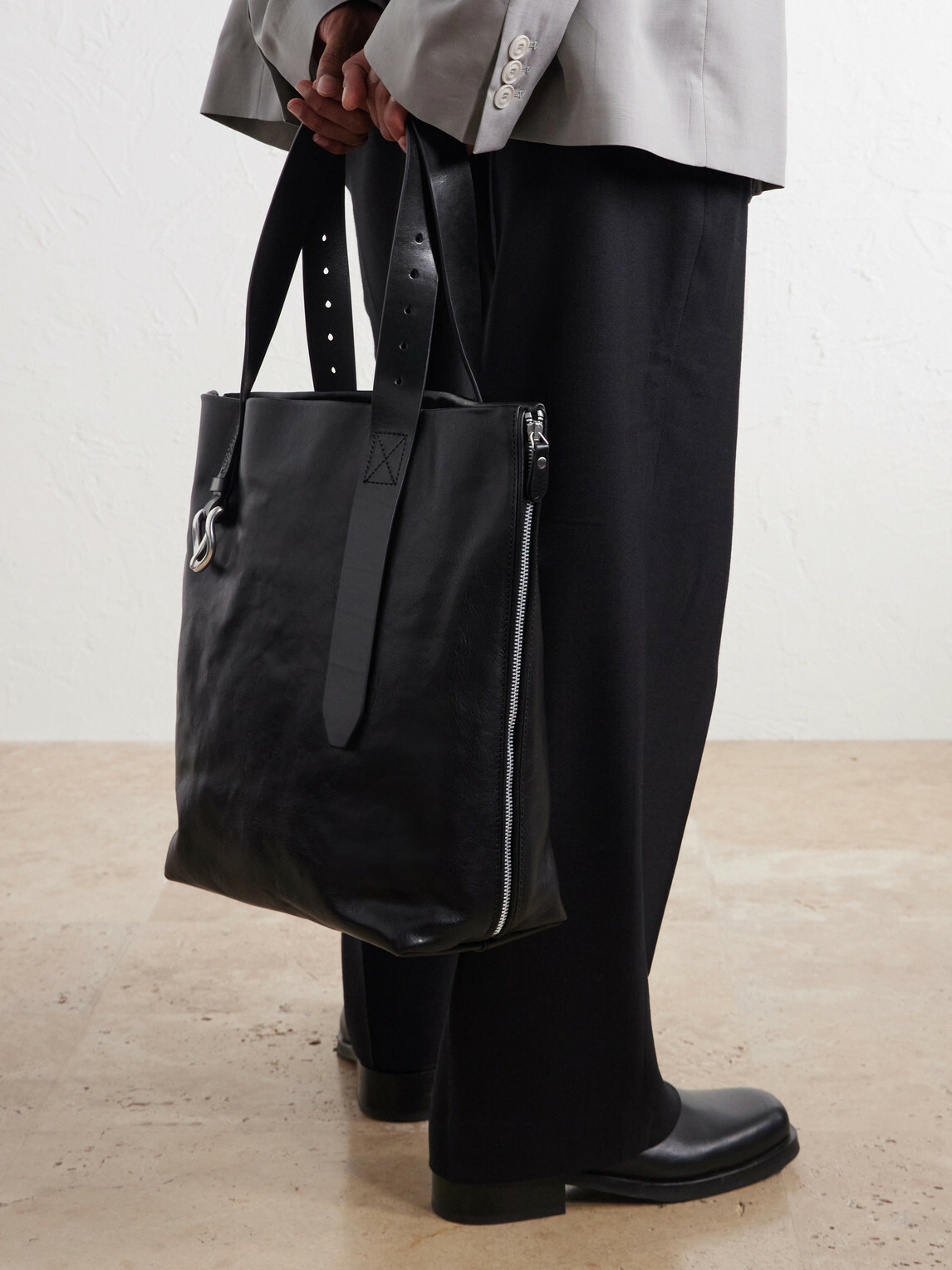 Our Legacy - Throttle Leather Tote Bag