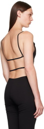 VAILLANT Black Square Neck Tank Top