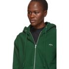 Noah NYC Green Zip Front Hoodie