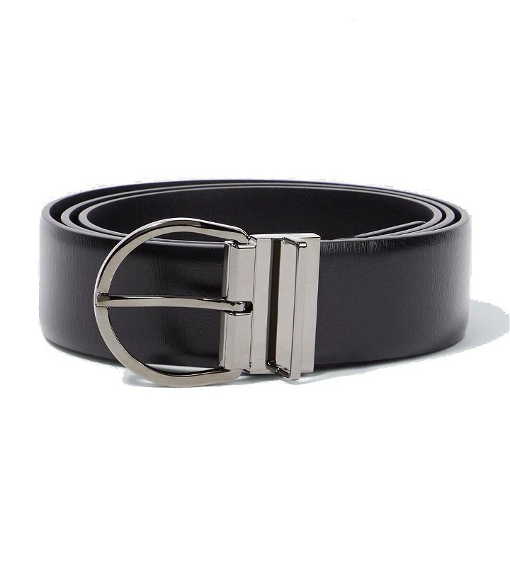Photo: Valentino Garavani Logo buckle belt