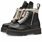 Rick Owens Women's x Dr Martens Quad sole Jumbo Lace boot in Black