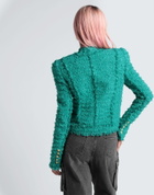 Balmain Womens Blazer in Green