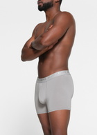 Skims Stretch-cotton Boxer Briefs set of Three Grey