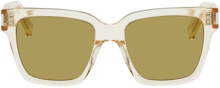 Photo: Saint Laurent Yellow SL 507 Sunglasses