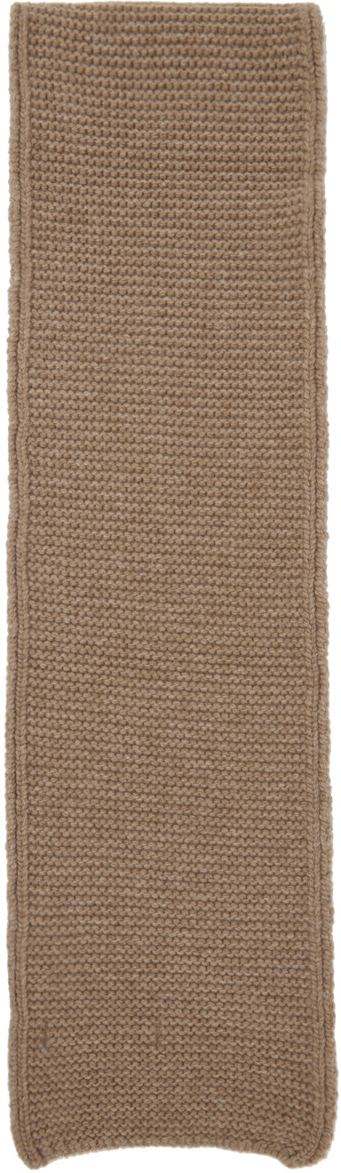Nothing Written SSENSE Exclusive Brown Liky Muffler Scarf