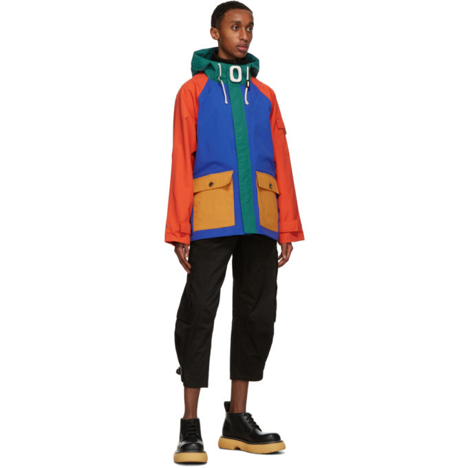 JW Anderson Red and Blue JWA Puller Hooded Jacket