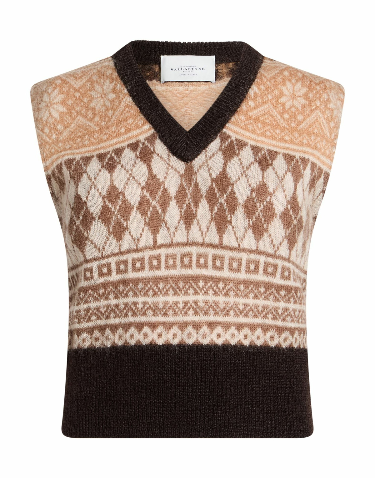 Ballantyne Womens Sweater Camel