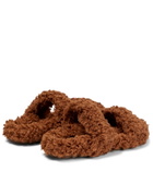 Gia Borghini - Gia 10 faux shearling slides