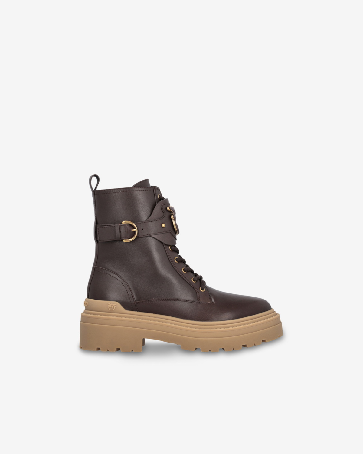 ショートブーツ・ブーティ PINKO Woman Flat ankle boots Black SD0195P056 Z99 PINKO Leather Boots | Black | FARFETCH