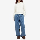 Palm Angels Women's Jungle Baggy 5 Pockets in Blue/Green