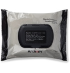Anthony - Glycolic Exfoliating and Resurfacing Wipes, 30 Sheets - Colorless