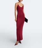 Saint Laurent Jersey maxi dress