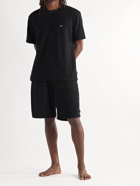 NEIGHBORHOOD - Cotton-Blend Terry Pyjama Set - Black