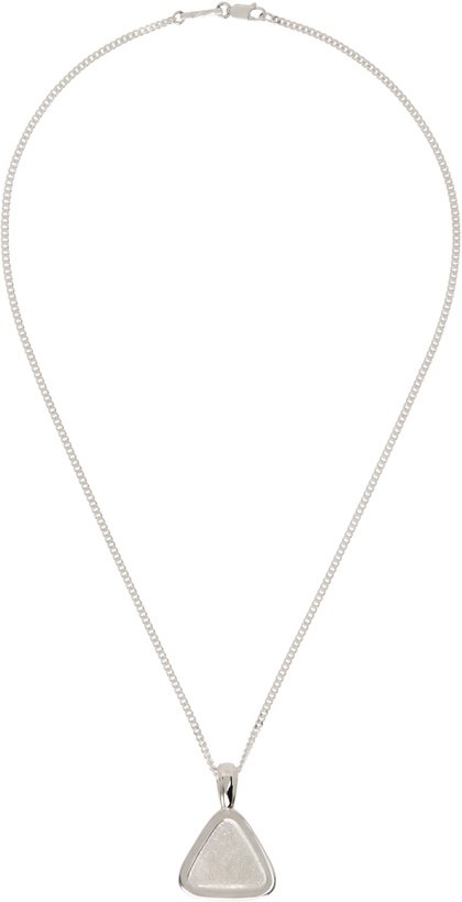 Photo: Pearls Before Swine Silver Blot Necklace