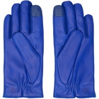 Handsome Stockholm SSENSE Exclusive Navy Essentials Gloves