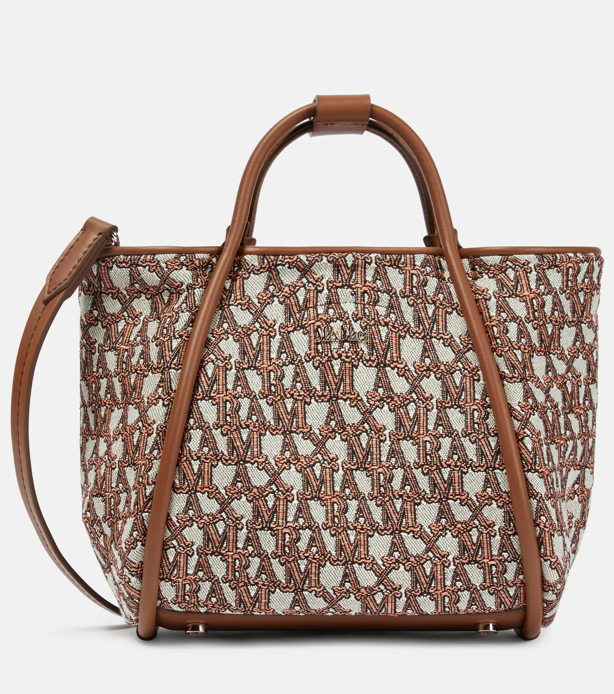 【マックスマーラ】 Tote Bags トートバッグ Max Mara - Marine XS jacquard tote bag Max Mara