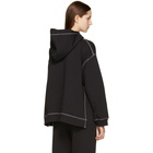 MM6 Maison Martin Margiela Black Basic Hoodie