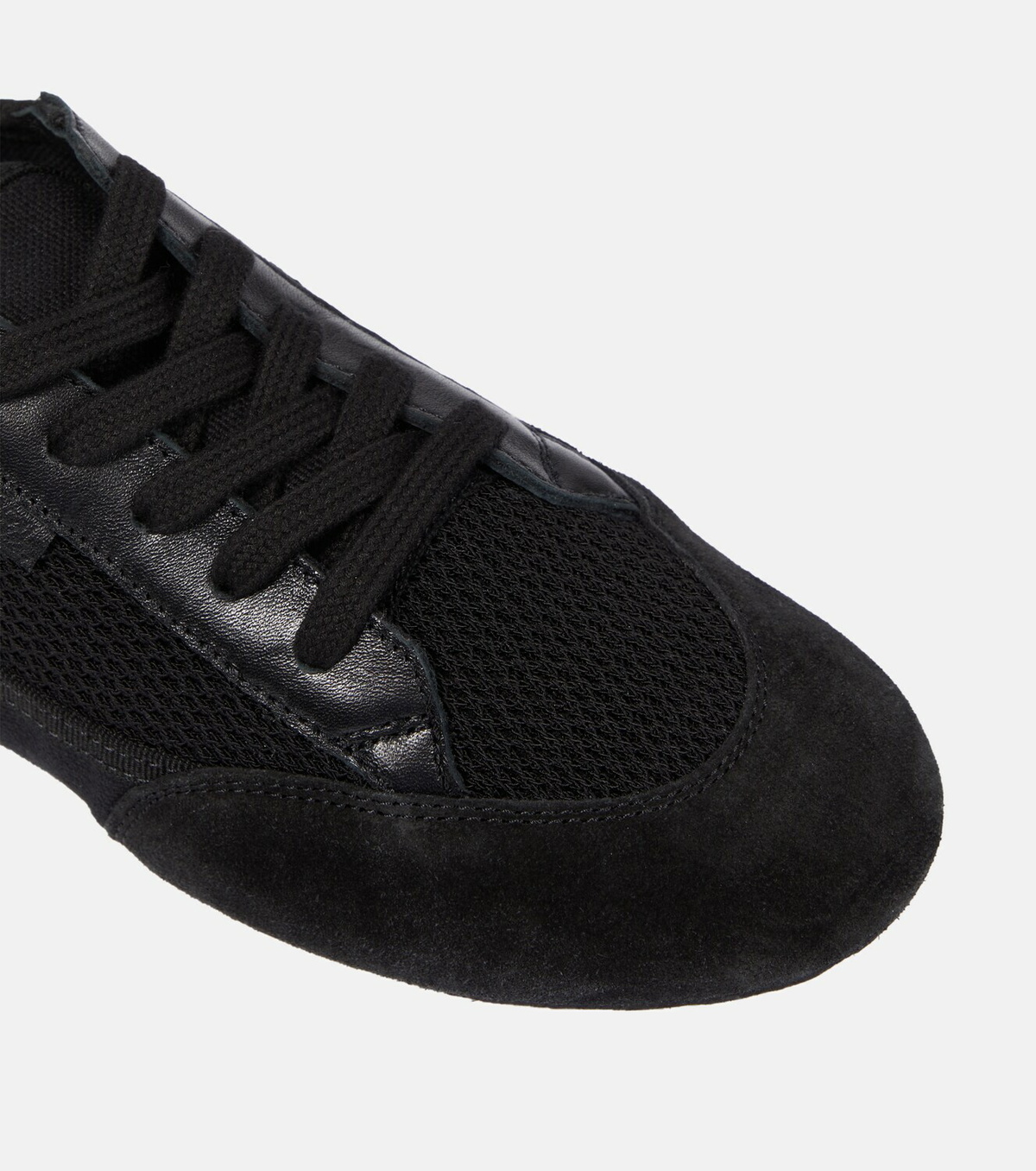 The Row Owen City leather trimmed sneakers The Row