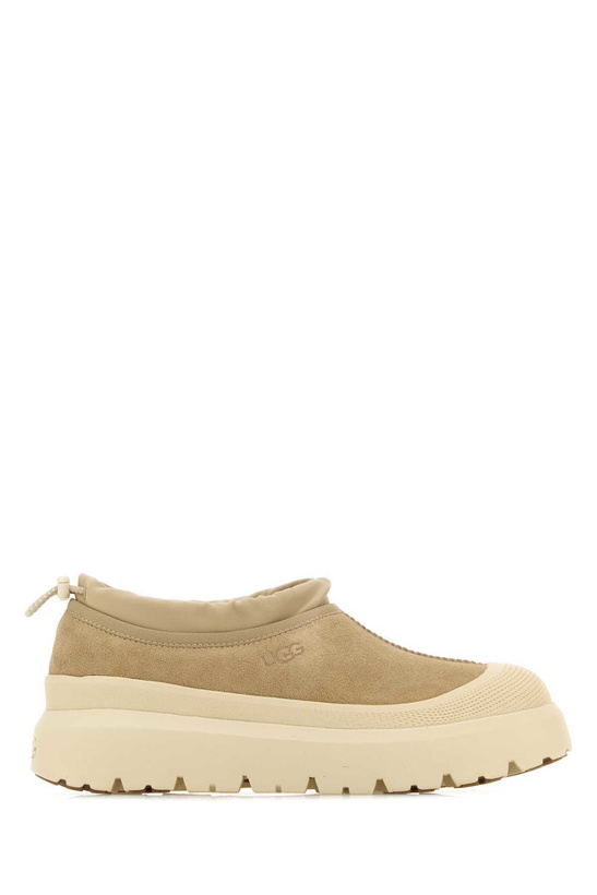 Photo: UGG Sand Suede And Rubber Tasman Weather Hybrid Slip Ons