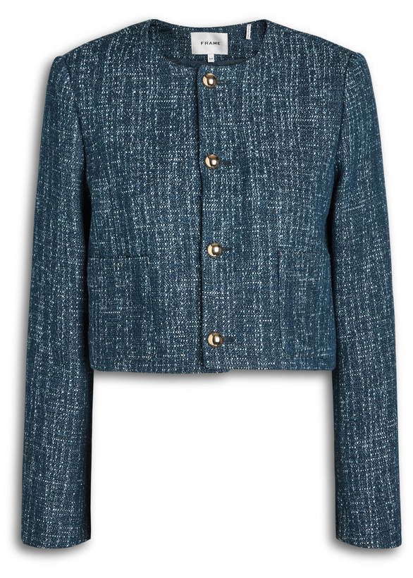 Photo: Frame The Tweed Jacket Indigo