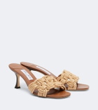 Jimmy Choo Chara raffia mules