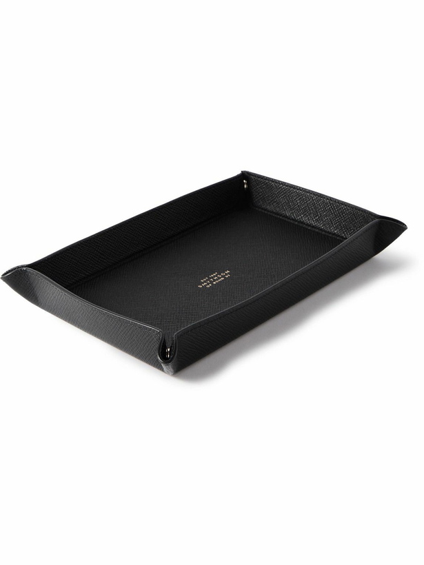 Photo: Smythson - Small Panama Cross-Grain Leather Trinket Tray