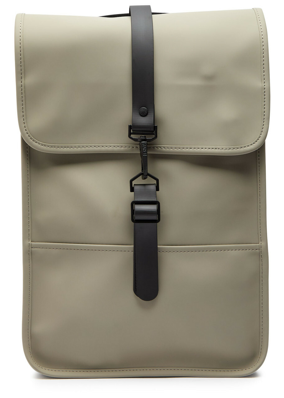 Rains Mini Rubberised Backpack - Sage - One Size