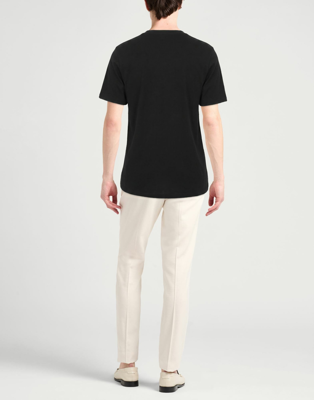 Balmain Mens T-shirt in Black