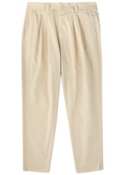 Wax London Raleigh Tapered-leg Stretch-cotton Chinos Cream