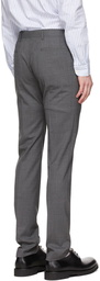 PS by Paul Smith Grey Wool Slim-Fit Trousers