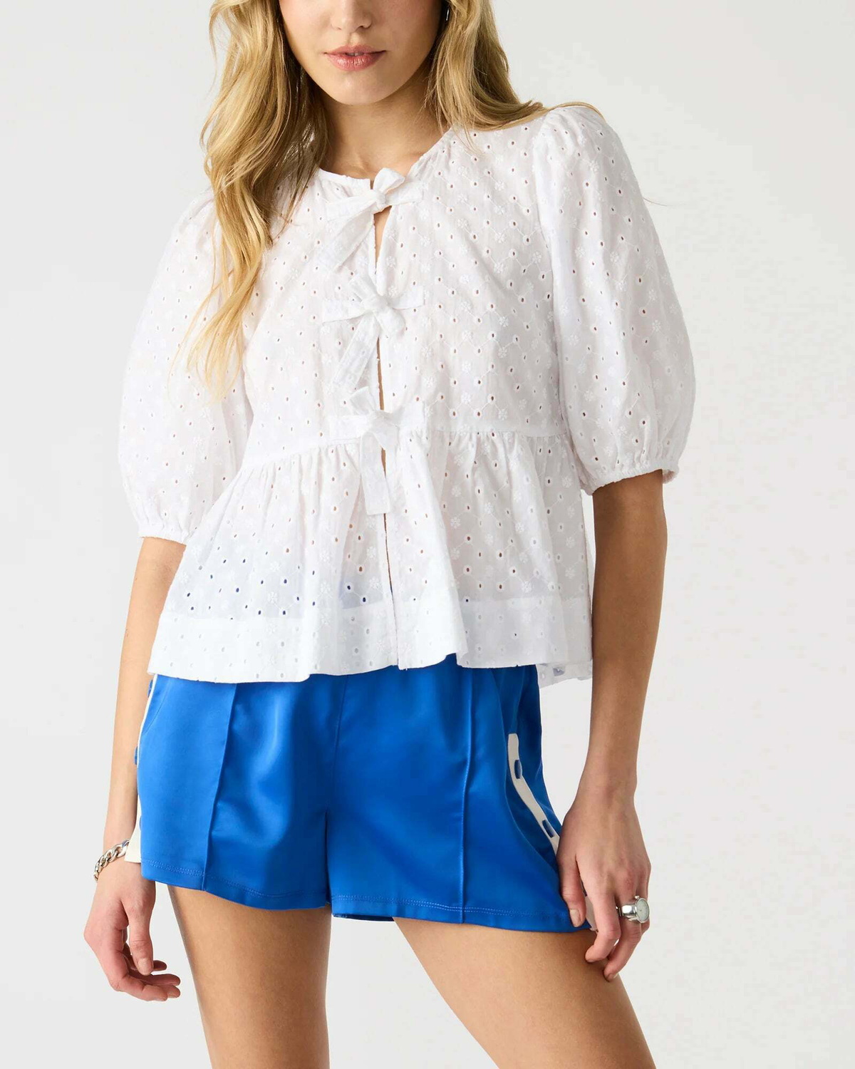 Steve Madden Paula Top in White