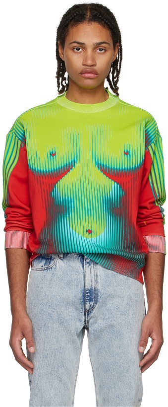 Photo: Y/Project Red Jean Paul Gaultier Edition Sweatshirt