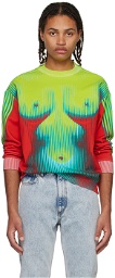 Y/Project Red Jean Paul Gaultier Edition Sweatshirt