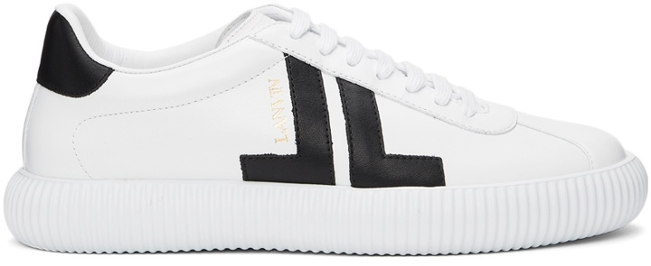 Photo: Lanvin White Glen Sneakers