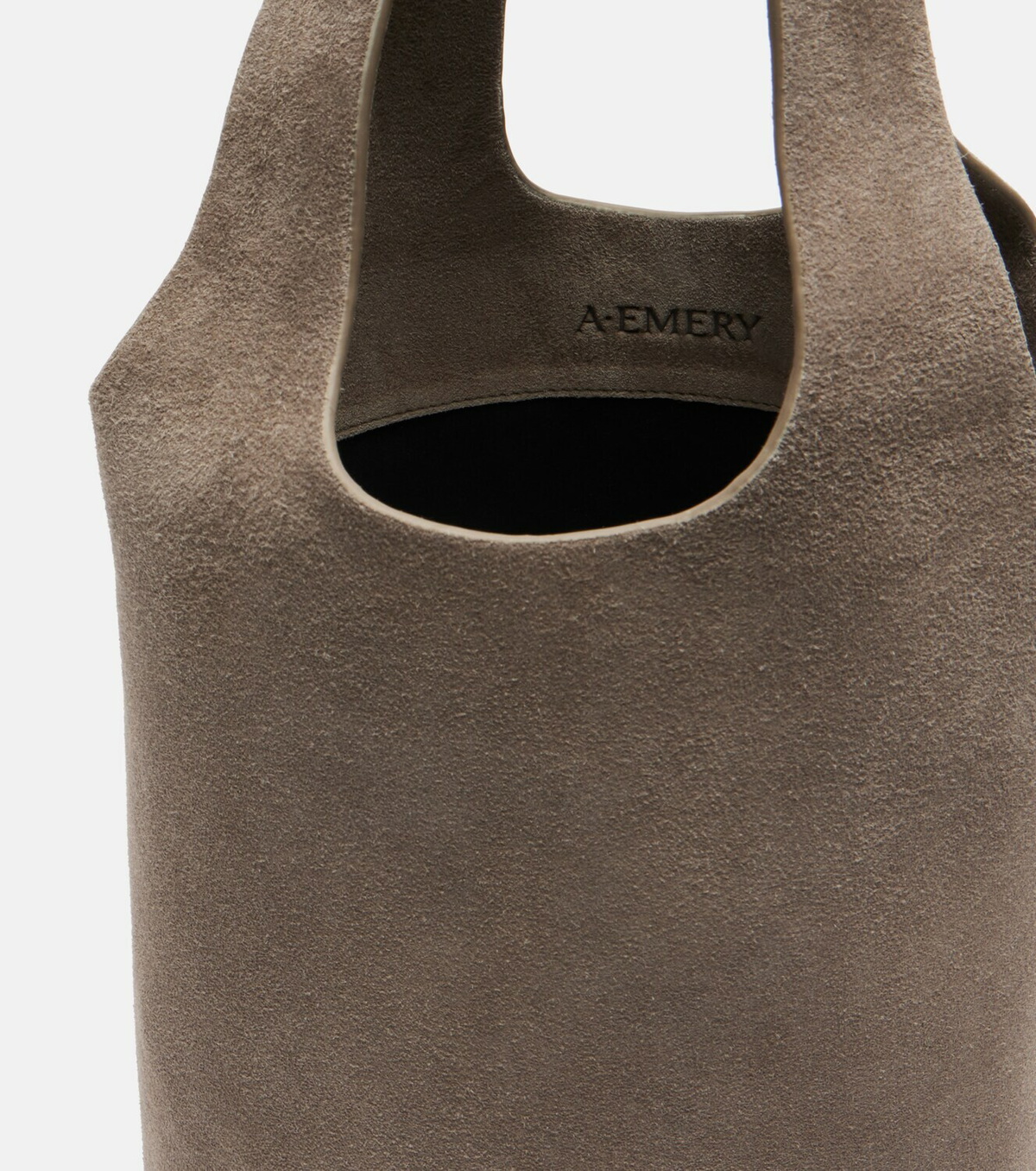 A.Emery Wren Medium suede bucket bag