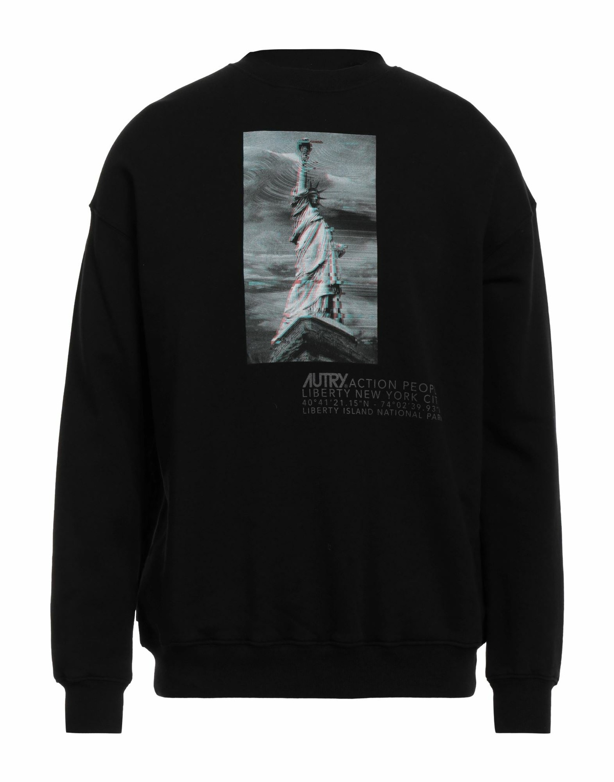 Autry Mens Sweatshirt in Black
