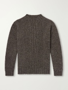 Barbour - Cable-Knit Wool Sweater - Brown