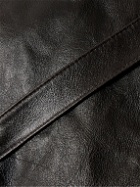 Visvim - Record Crinkled-Leather Messenger Bag