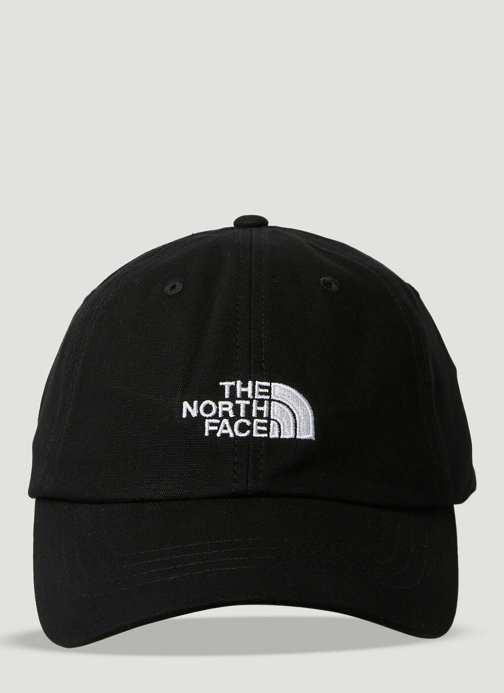 Logo Baseball Cap in Black The North Face