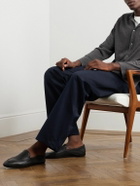 John Lobb - Kingston II Collapsible-Heel Full-Grain Leather Slippers - Black