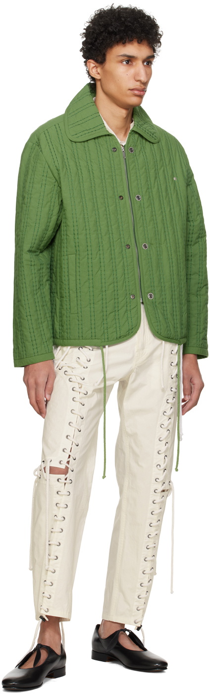 Craig Green Green Quilted Jacket