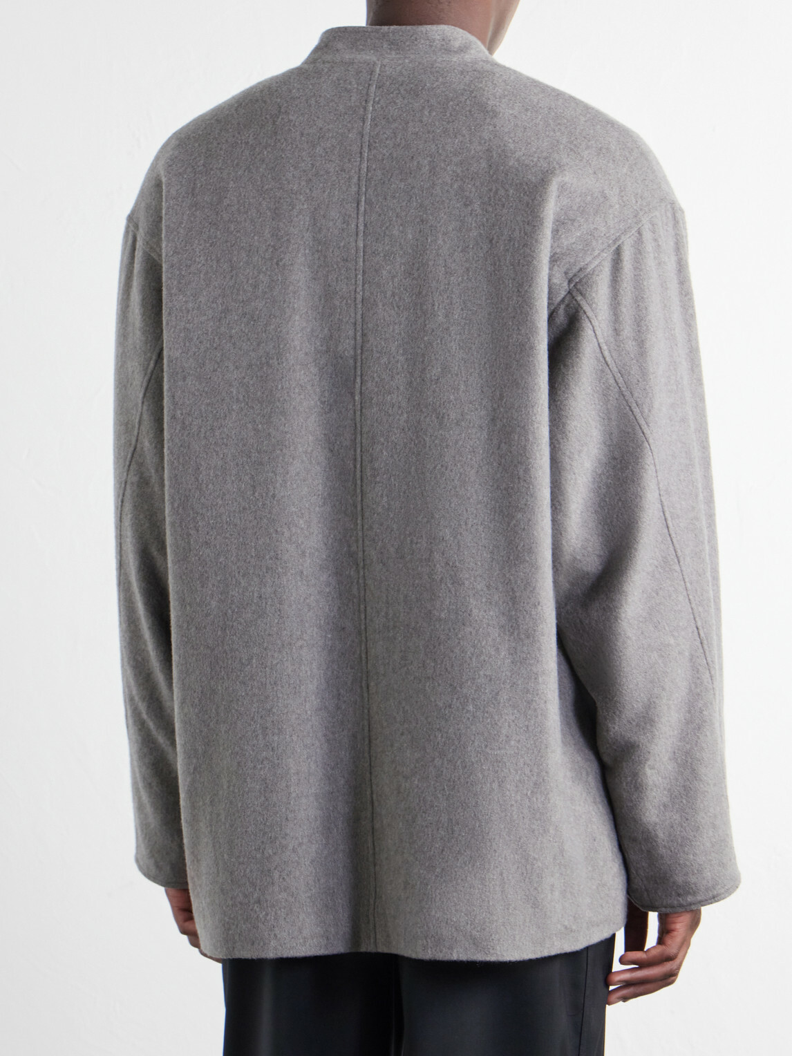 Kaptain Sunshine - Brushed Wool and Cashmere-Blend Flannel Jacket - Gray