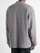 Kaptain Sunshine - Brushed Wool and Cashmere-Blend Flannel Jacket - Gray