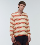Bode Striped cotton shirt