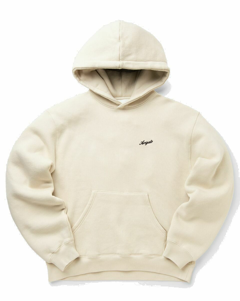 Photo: Axel Arigato Chain Signature Hoodie Beige - Mens - Hoodies